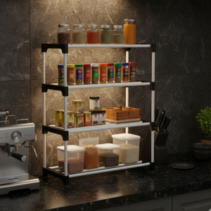 Container Store Dish Rack SRAMA JI STORE Containers Kitchen Rack Plastic Multi-Layer Storage ...