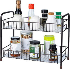 Sbs Storage Rack S-B-S Store Containers Kitchen Rack Iron 2-Tier Kitchen Spice Rack ...