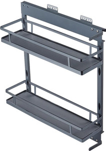 DBR Containers Kitchen Rack Iron Side Mounted Kitchen Bottle Pull Out ...