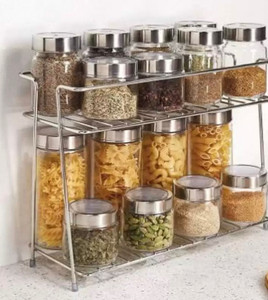 GR Trends Containers Kitchen Rack Steel Stainlees steel rack for ...
