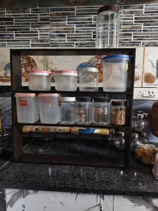 Woodsy Wonders Containers Kitchen Rack Wood kitchen stand for ...
