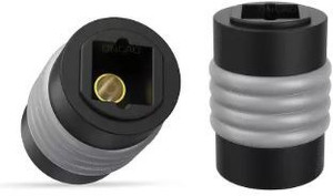 DKARDU Fiber Optic Cable Extender Coupler Optical Toslink Digital Audio Female To Female Adapter Connector Extension Jack For Optical Plug Male Cord 4 Pcs - View #8
