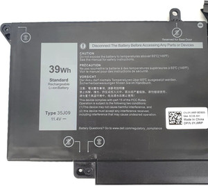 K KYUER 39Wh 35J09 Laptop Akku für Dell Latitude 7310 P34S P34S001 Latitude 7410 Chromebook Enterprise Y7HR3 4V5X2 WY9MP XMV7T 09YYF 7CXN6 K36KR T3JWC W65XD YJ9RP 7YX5Y 0WY9MP 04V5X2 Notebook Battery