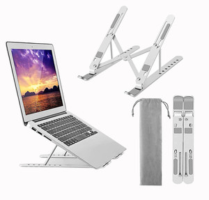 Balranald ALUMINIUM LAPTOP STAND Floor -Desktop Laptop Stand_162 Laptop ...