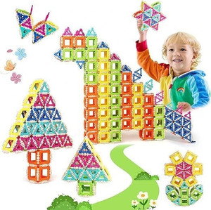 Helistr Kids Click bricks Building Blocks Set, Interlocking ...