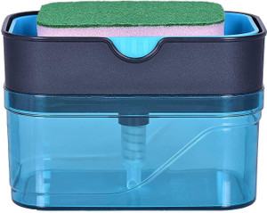 Mr product Soap Dispenser with 2 in 1 Sponge Holder 500 ml Liquid ...