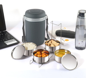 Flipkart.com | cello Wow Meal Inner Stainless Steel 4 Containers ...