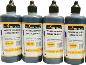 Flipkart.com | Wins Class White Board Marker Ink (Black) - 100ml - Liquid