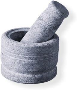 subaa Mortar and Pestle Set Stone / Okhli Masher / Natural ...