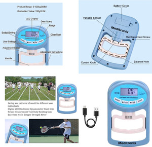 Meditronix Digital Dynamometer Measurement Tool Medical Reacher ...