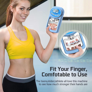 Meditronix Hand Dynamometer Digital 268Lbs/120Kgs with USB Charging ...