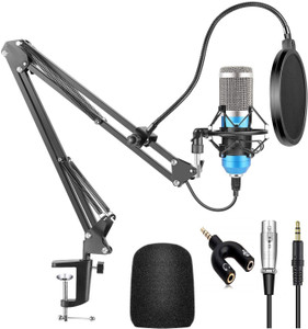 AMG Music BM800 Microphone Set Condenser Mic Home Studio for YouTube ...