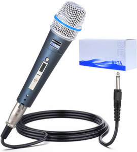 BALRAMA BETA-57A Cardioid Vocal Unidirectional Dynamic Karaoke Singing ...