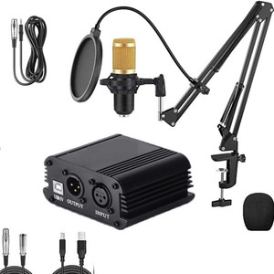 AMG Music Hyden Professional BM800 Condenser Microphone Set With ...