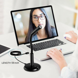 Microphone Sa Computer Auslese USB Computer Microphone with Nosie Cancelling Plug & Play ...