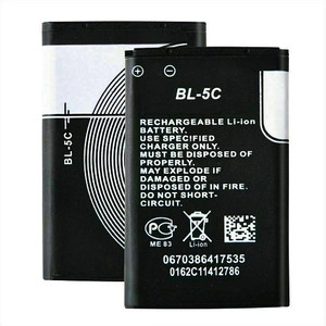 Batterie BL-5C Pour Nokia - Compatible Avec Nokia 100, 1100, 1110, Etc. - Neuf, Remplacement Interne