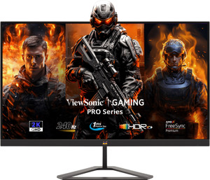 ViewSonic 68.58 cm (27 inch) Quad HD LED Backlit IPS Panel with HDR10 ...