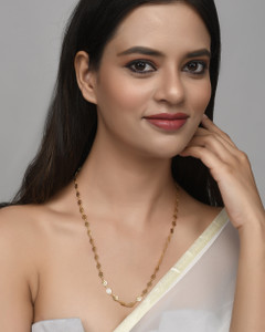 Chitransh 1 Gram Gold plated Chain For Boys and Man Gold-plated Plated ...