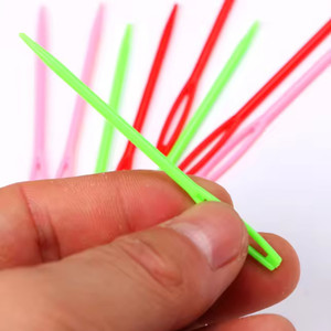 ADW CRAFT'S Large Eye Plastic Needle(Size-7 cm, Pack of 1)|Big Eye ...