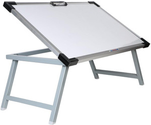 FRKB 2in1 Whiteboard and Laptop Table, for Bed with Laptop Support ...