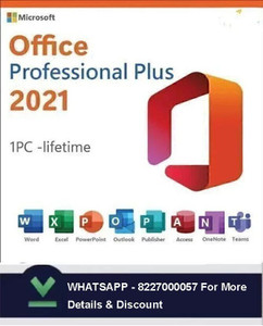 MICROSOFT Office Professional Plus 2021 (1 User/PC, Perpetual License ...