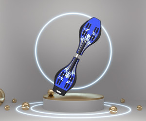 CountryLink 360 Degree Rotating Alloy Two Wheel Wave Board Wheel ...