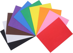 Flipkart.com | PINDIA Pack of 10 Sheet Multiple Colors EVA Foam Sheet ...