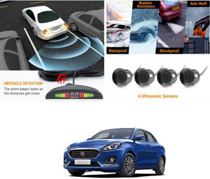 Pecunia Parking 0128 DIY LED Car Reverse Sensor Kit with 4 Sensors ...
