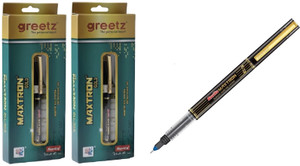 Rorito Maxtron Gold Pack of 2 pc Waterproof ink ideal for Gift Gel Pen ...