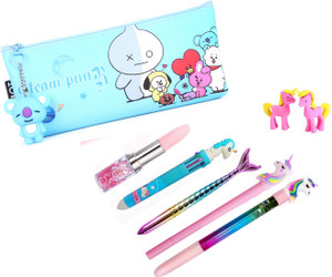 Flipkart.com | Nia Creations 1 Cartoon Pencil Pouch and 5 Different ...