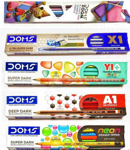 Flipkart.com | DOMS Neon,X1,Y1+,zoom, fusion Pencil