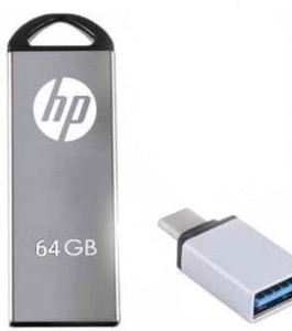 Pendrive In Computer HP Pendrive OTG Best Quality 64 GB Pen Drive Compatible with Desktop ...