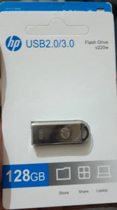 DIAMOND HP 128 GB 2.0/ 3.0 Flash Deive V220W pendrive 128 GB Pen Drive ...