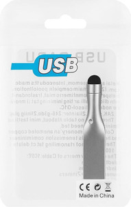 Samurai Metal USB Flash Drive with Stylus Feature, Portable Stylus ...