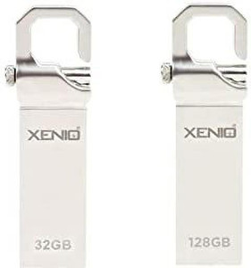 Xenio 32gb & 128Gb USB Pen Drive / Flash Drive with Metal body I Pack ...