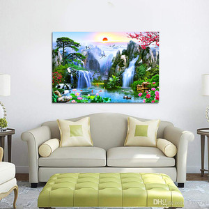 Vinyl scenery wallpaper poster 24x36 inch 3D Poster (24x36) inch 3D ...