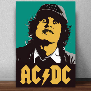 ACDC Rock band New Poster for Room & Office (13 Inch X 19 Inch, Rolled ...