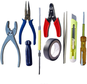 Jiya S1149 TOOLS - SLIP JOINT I WIRE CUTTER I NOSE PILER I SCREWDRIVER ...