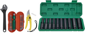 ALYRATOOLS Multi-Purpose Hand Tool & Deep Socket Set Combo Hand Tool ...