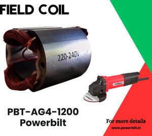 PowerBilt Field Coil For PBT-AG4-1200 Model Angle Grinder Power & Hand ...