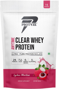 Protyze Anytime Clear Whey Isolate 15 serving Whey Protein Price in ...