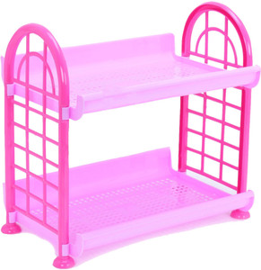 Maxwell Racks Maxwell Plastic Storage Rack 2 Shelf/Multi Purpose/Kitchen/Living Room ...