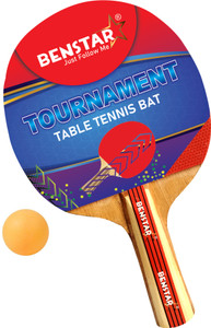 Battistone Racket Benstar Professional Tournament Table Tennis Racquet/Bat (1 TTBALL+1 ...