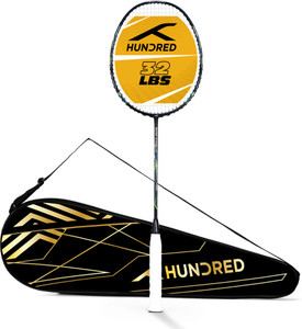 Hundred Super Storm Black Strung Badminton Racquet - Buy Hundred Super ...