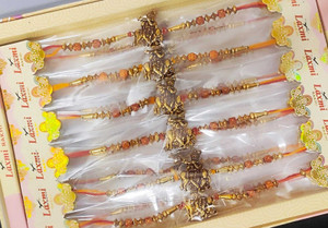 VSPRPJ Religious KRISHAN GOPAL RAKHI 3 PCS SET Priyanka + Pallavi ...
