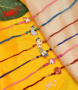 THE CLICK INDIA Kids Rakhi For Kids, Boys,Cousin Designer Cartoon Rakhi ...