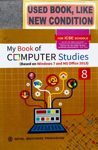 Icse My Book Of Computer Studies Class-8(Old Book): Buy Icse My Book Of ...