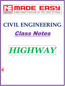 Highway Civil Engineering Made Easy Class Notes Buy Highway Civil