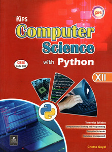 Kips Computer Science With Python For CBSE, Class-XII: Buy Kips ...