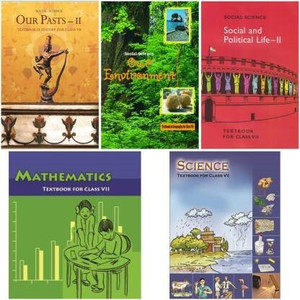 NCERT Book Set For Class 7 ( Math+ Science + Sst ) - English Medium ...